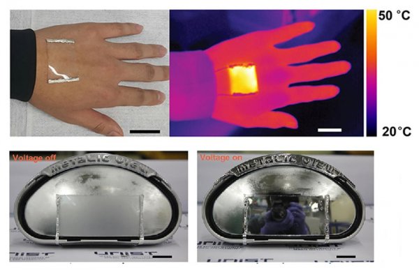 Metallic Glass Electrode Could Power Wearable Heaters and Defrosters